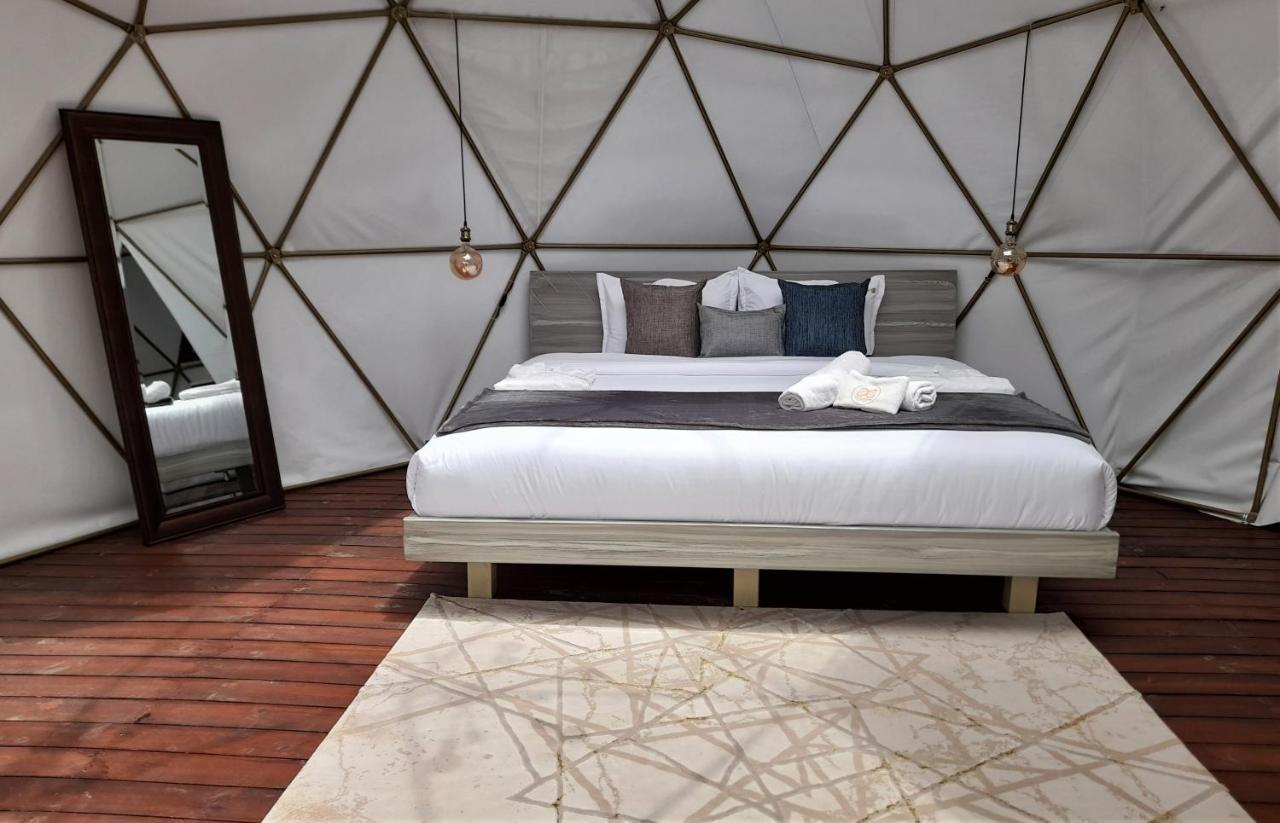 Golden Glamping Hotel Guatavita Bagian luar foto