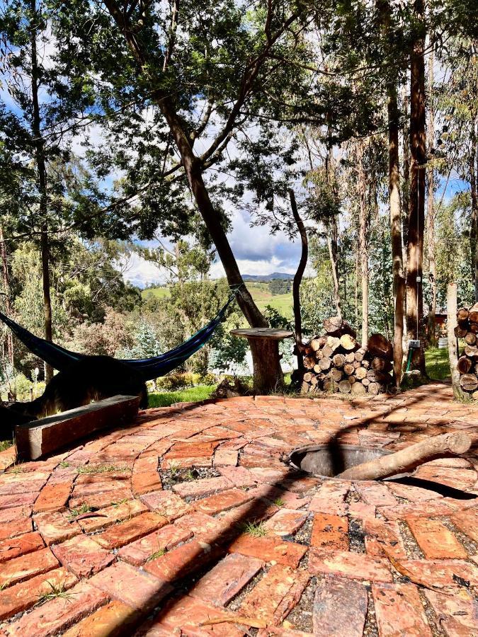 Golden Glamping Hotel Guatavita Bagian luar foto