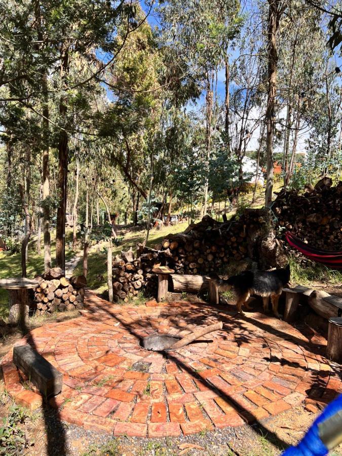 Golden Glamping Hotel Guatavita Bagian luar foto