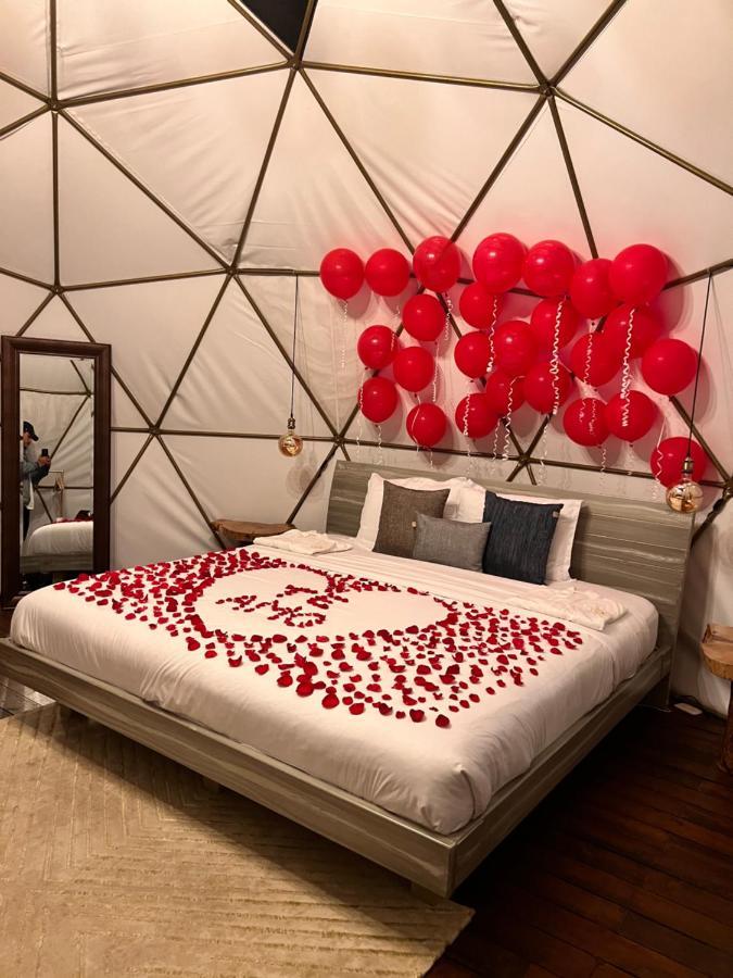 Golden Glamping Hotel Guatavita Bagian luar foto