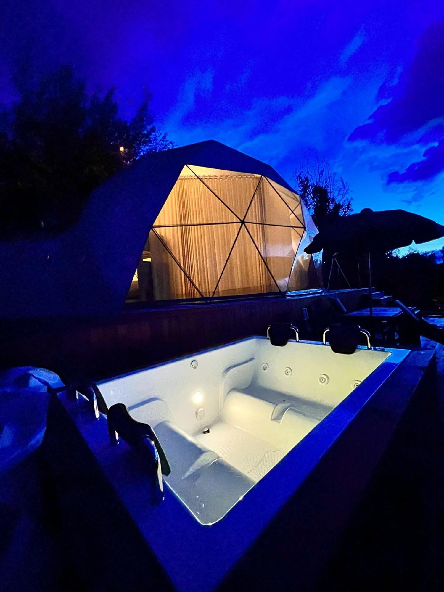 Golden Glamping Hotel Guatavita Bagian luar foto