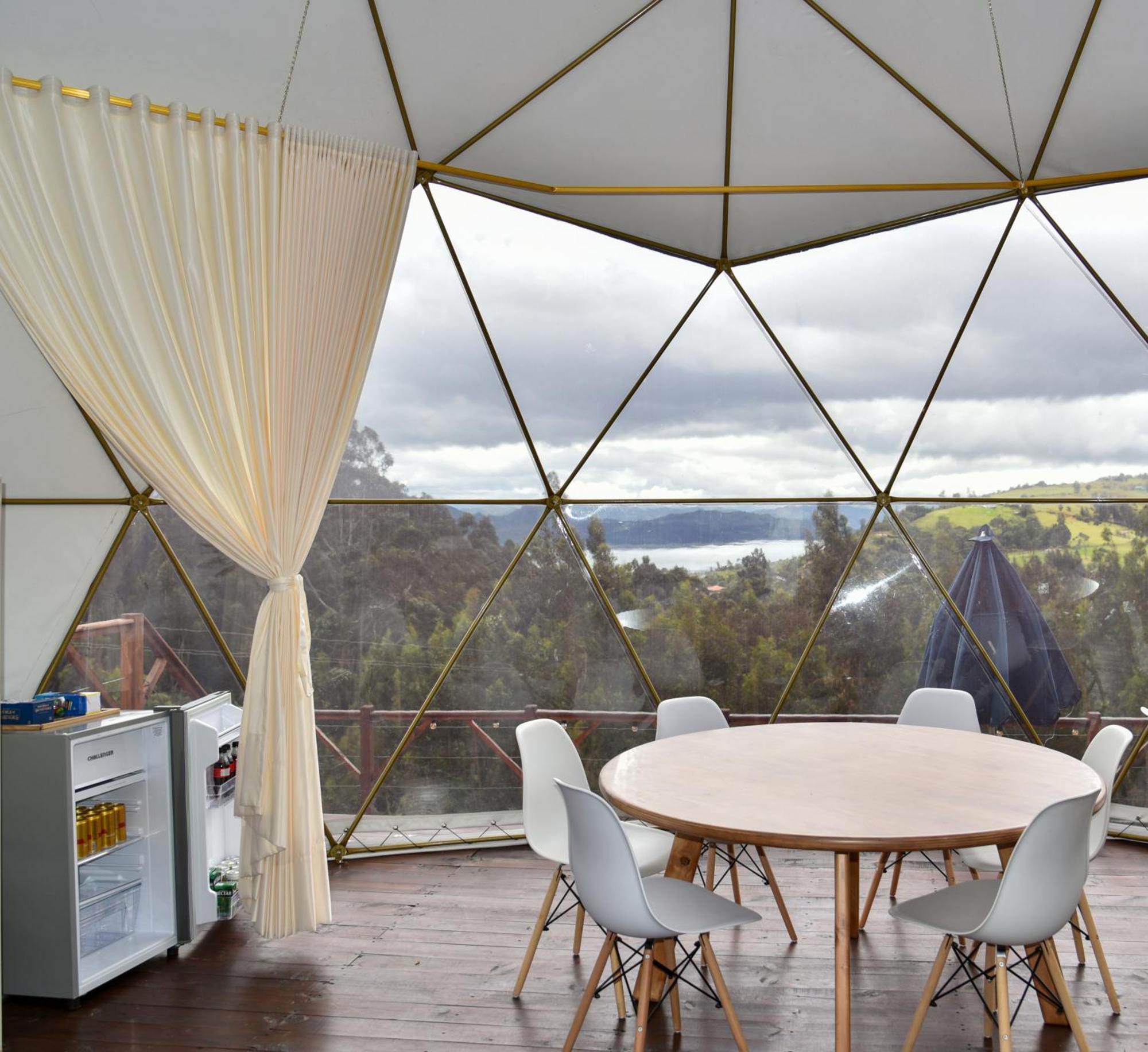 Golden Glamping Hotel Guatavita Bagian luar foto