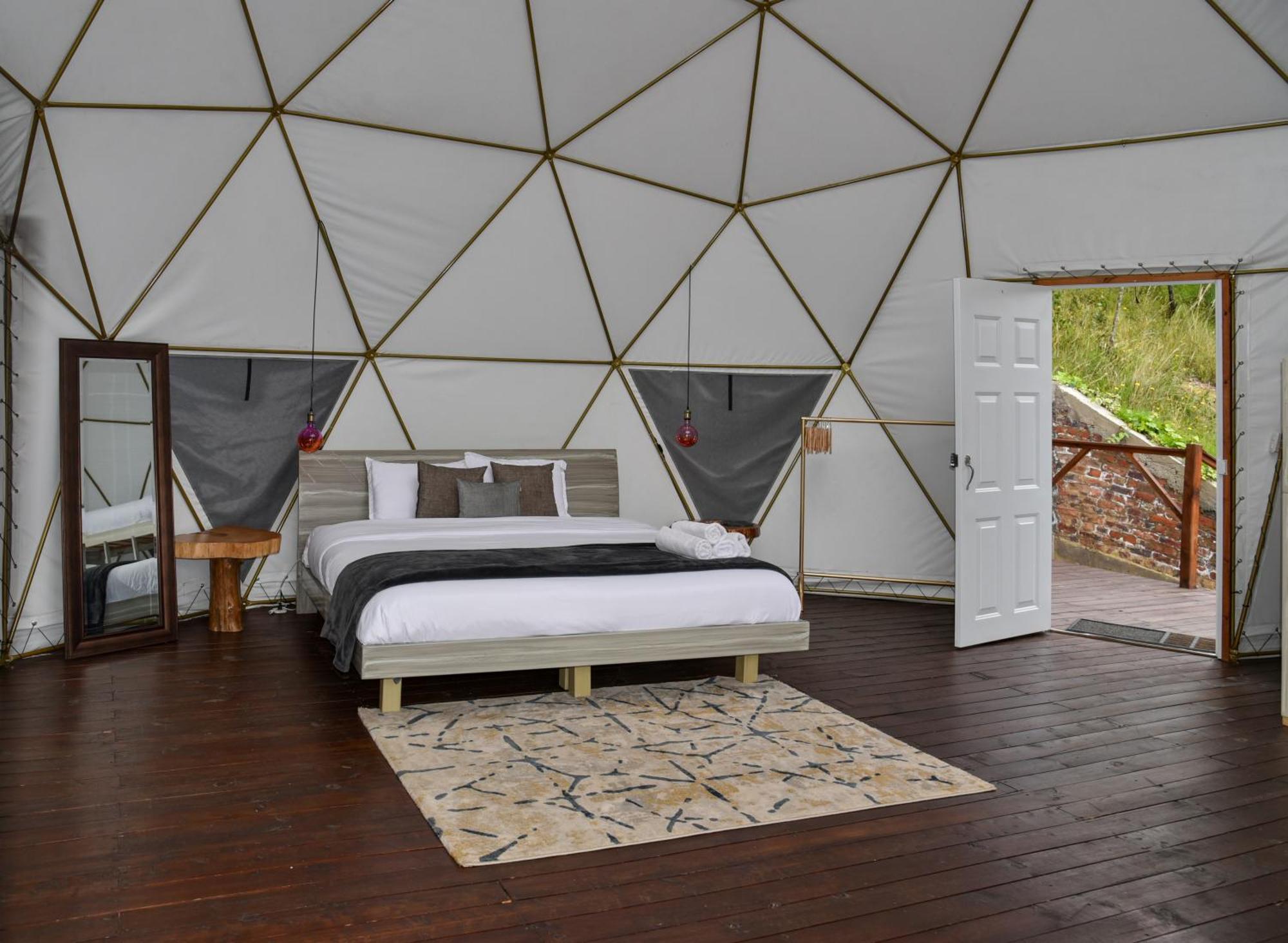 Golden Glamping Hotel Guatavita Bagian luar foto